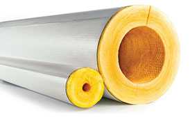 Metric Fiberglass Pipe Insulation